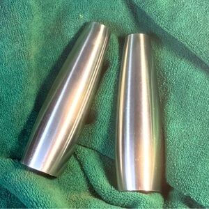 Vintage Dansk Design Jens Quistgaard Salt and Pepper Shakers, Stainless Steel